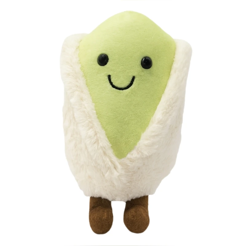 عروسک پولیشی مدل پسته خندان کد ۲ ارتفاع ۲۰ سانتی متر