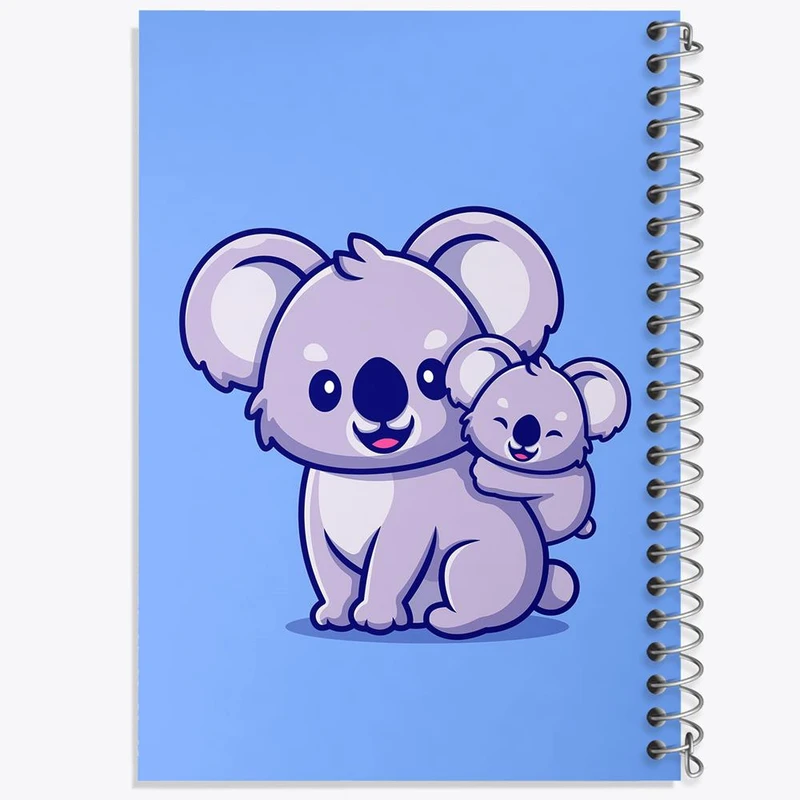 دفتر لیست خرید 50 برگ خندالو طرح حیوانات بامزه کوآلا کد 29632