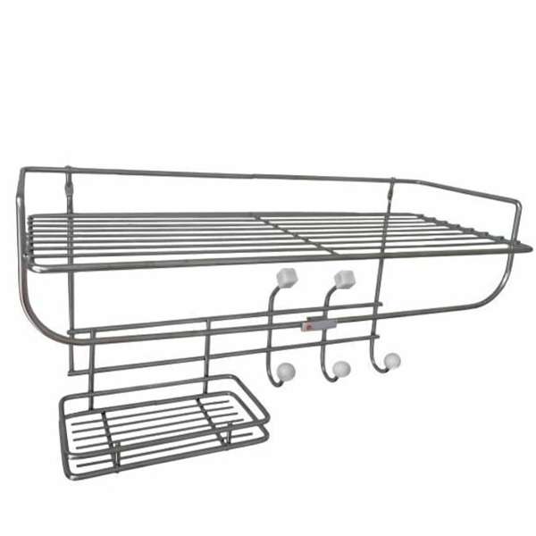 رخت آویز حمام مدل لاکچری به همراه جاصابونی