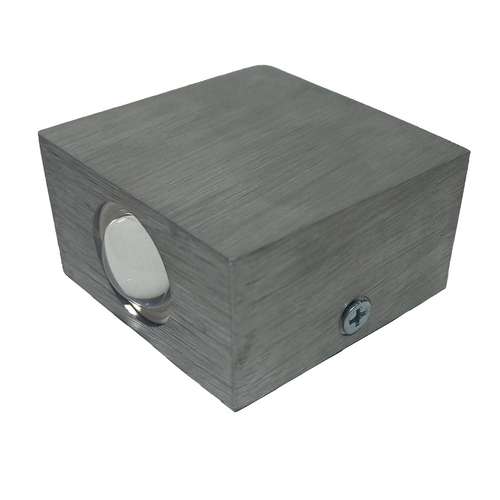چراغ دکوراتیو 2 وات روشنایی آیدین مدل مربع کد B126-2S  