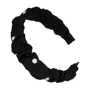 تل مو زنانه مدل چروک مرواریدی کد 494