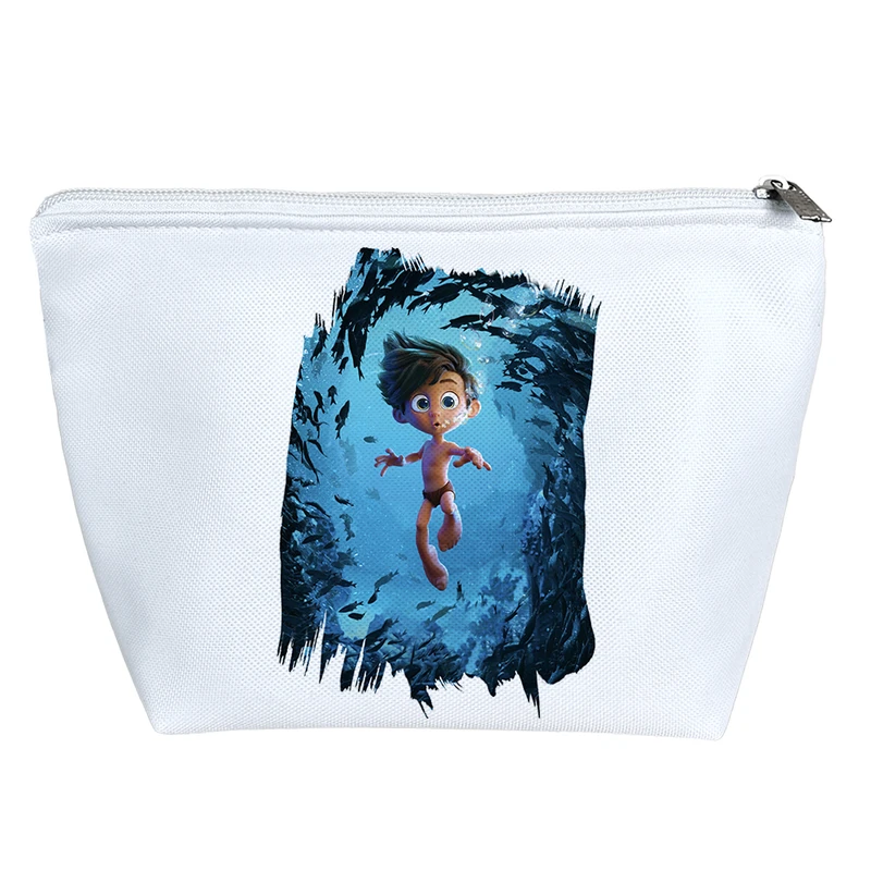 کیف لوازم آرایش دخترانه خندالو مدل انیمیشن پسر دلفینی کد 2594