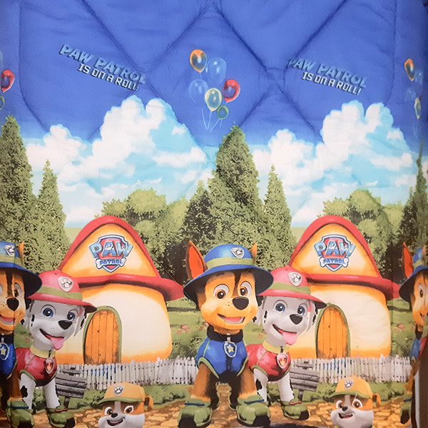 سرویس روتختی مدل PAW Patrol یک نفره 4 تکه