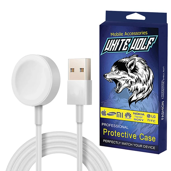 کابل شارژ وایت ولف مدل WF-Charge مناسب برای ساعت هوشمند اسمارت واچ HK۱۰ Pro Max