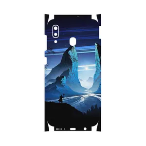 MAHOOT Blue Mountains Digital Art-FullSkin Cover Sticker for Samsung Galaxy M10s