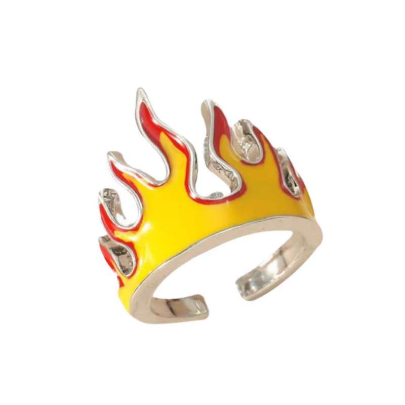 انگشتر زنانه مدل آتش