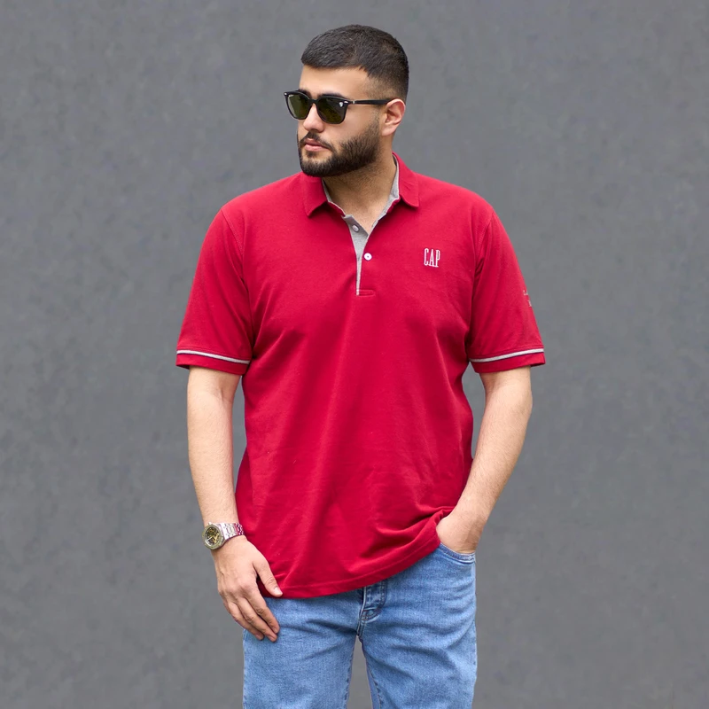 عکس شماره 5 : پولوشرت آستین کوتاه مردانه مدل 1090-099