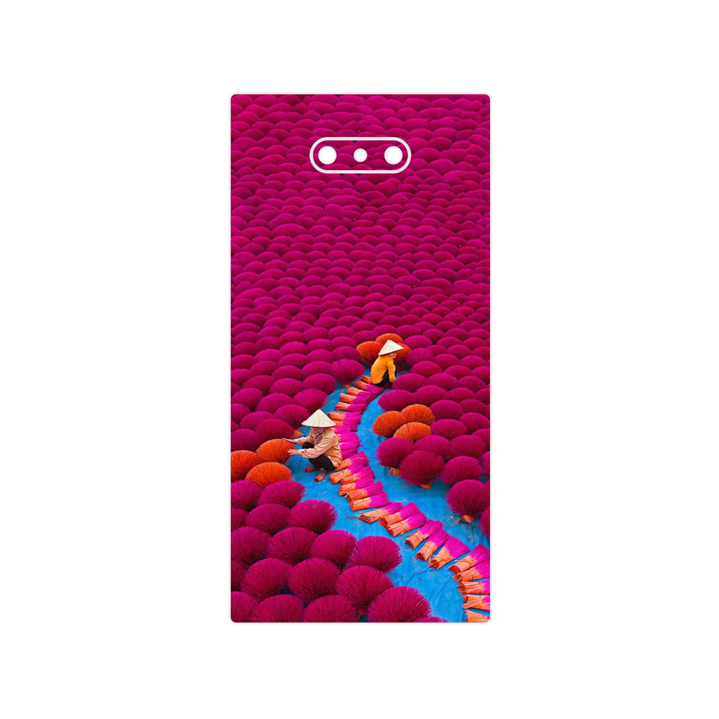 برچسب پوششی ماهوت مدل Vietnam Incense Wood Farms مناسب برای گوشی موبایل ریزر Phone 2