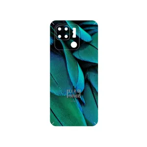 MAHOOT Green Feather Cover Sticker for Xiaomi Redmi 10C