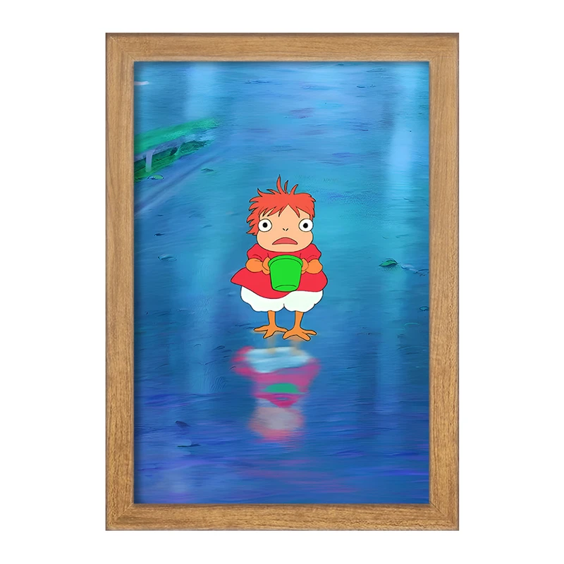 تابلو خندالو مدل انیمه پونیو (Ponyo) کد F10471