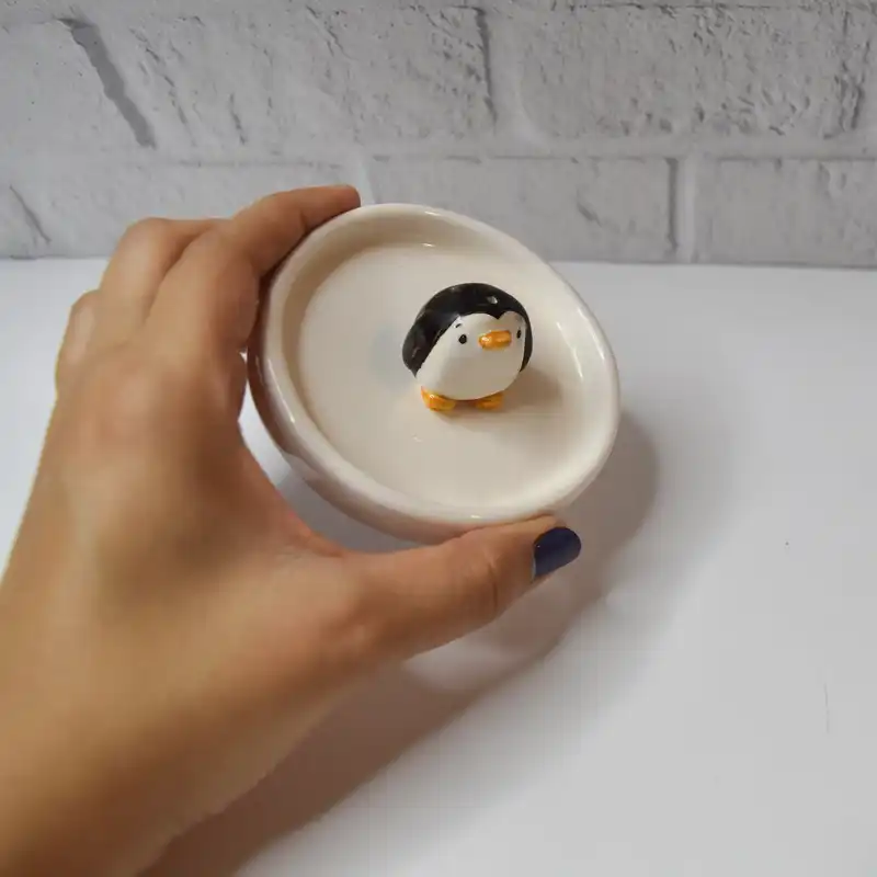 جاعودی سرامیکی مدل پنگوئن
