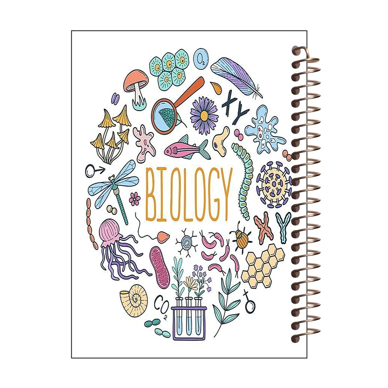 دفتر مشق 80 برگ طرح زیست شناسی کد J487