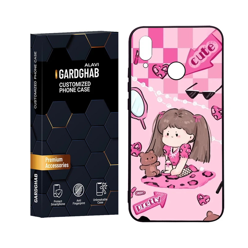 کاور گارد قاب علوی مدل Glass مناسب برای گوشی موبایل هوآوی P20 Lite