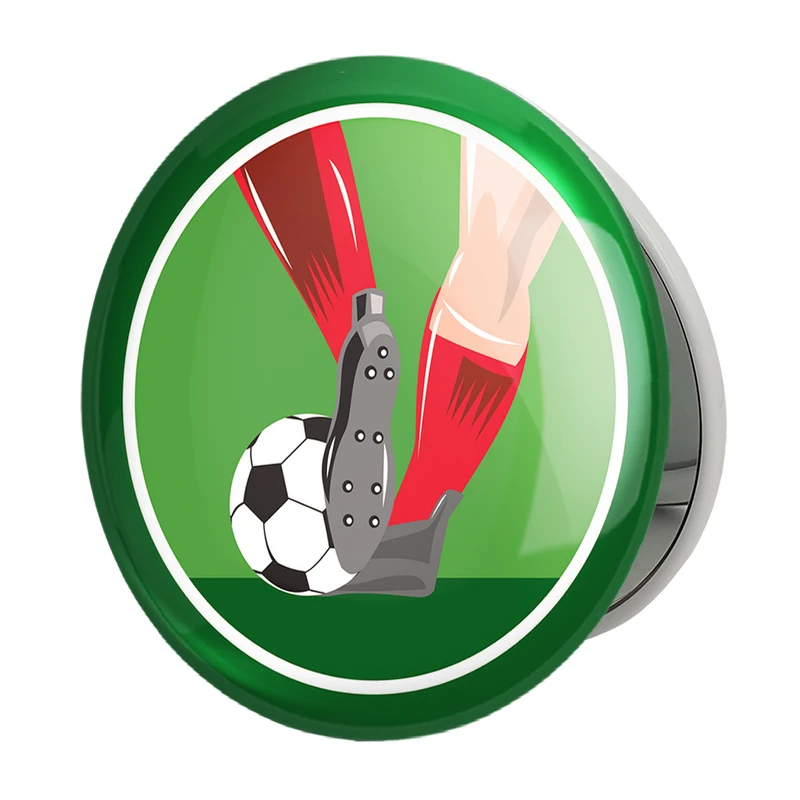 آینه جیبی خندالو طرح فوتبال Football مدل تاشو کد 25963 