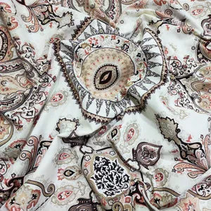 پارچه ملحفه مدل ترمه کد K