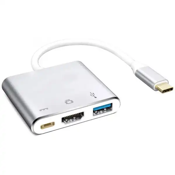 هاب 3 پورت USB-C مدلLS-UCH