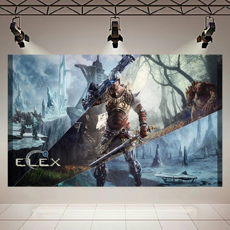 تابلو بوم طرح گیم مدل ELEX کد AR2918