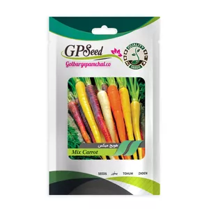بذر هویج میکس گلبرگ پامچال کد GPF-310