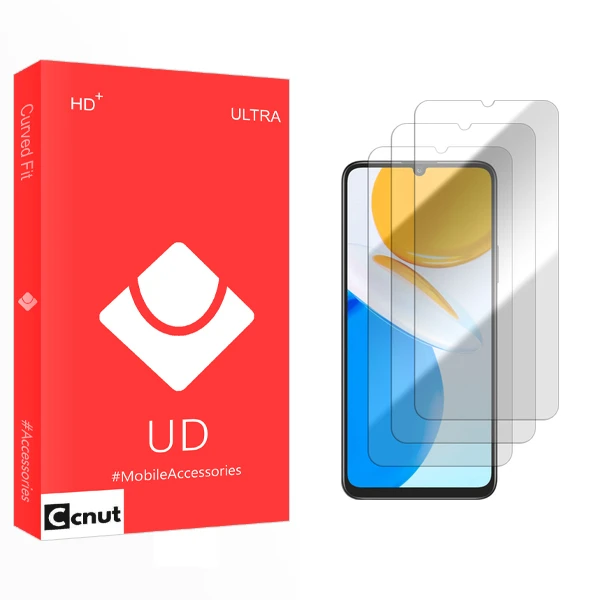 محافظ صفحه نمایش شیشه ای کوکونات مدل UD UltraMIX2106 مناسب برای گوشی موبایل آنر X7 بسته سه عددی