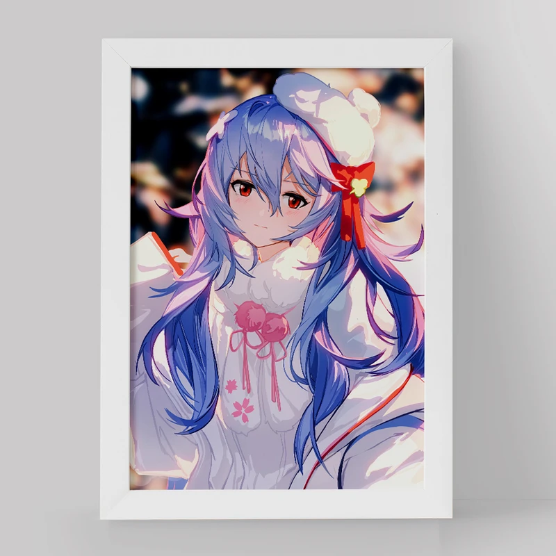 تابلو خندالو مدل ری آیانامی انیمه اونگلیون کد 13819