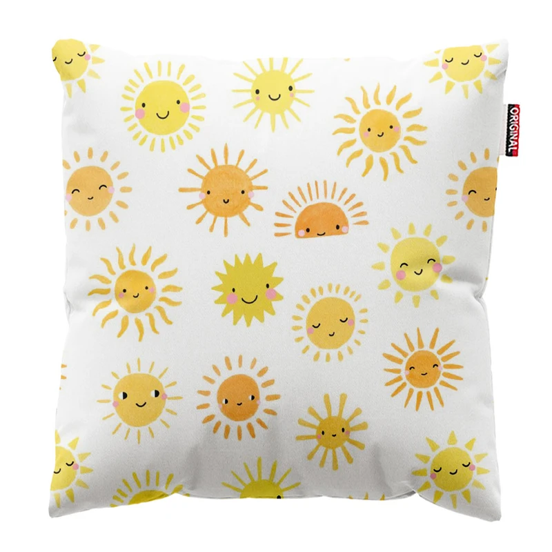  کوسن پاد آفرین طرح کارتونی بچگانه کد 4441 سایز 40*40 سانتی متر