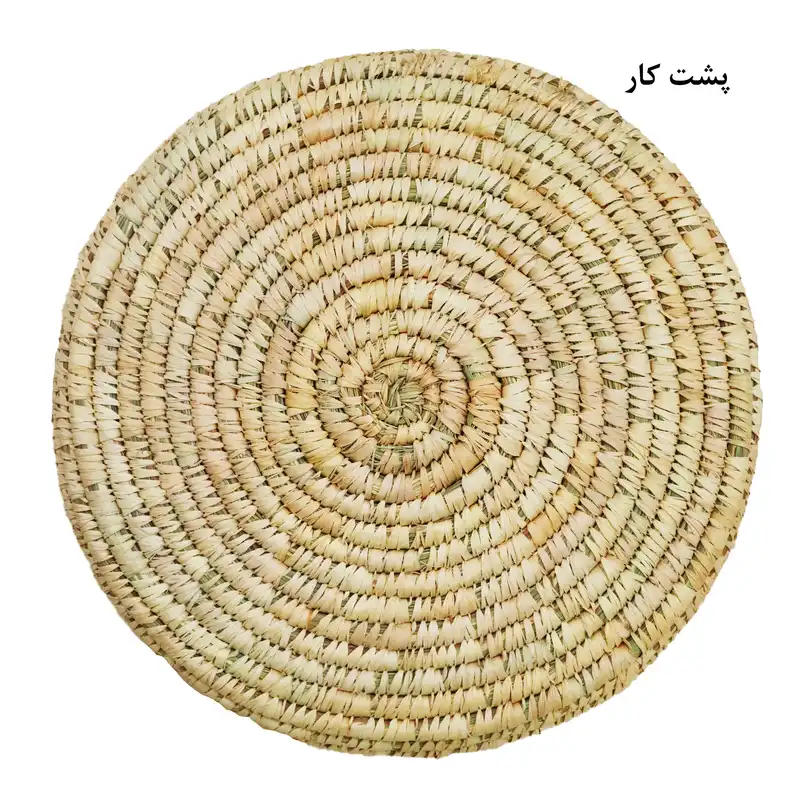 سینی حصیری مدل کپو طرح داز کد 40CM