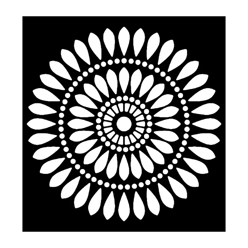  شابلون باتیس آرت طرح تذهیب کد 50-348