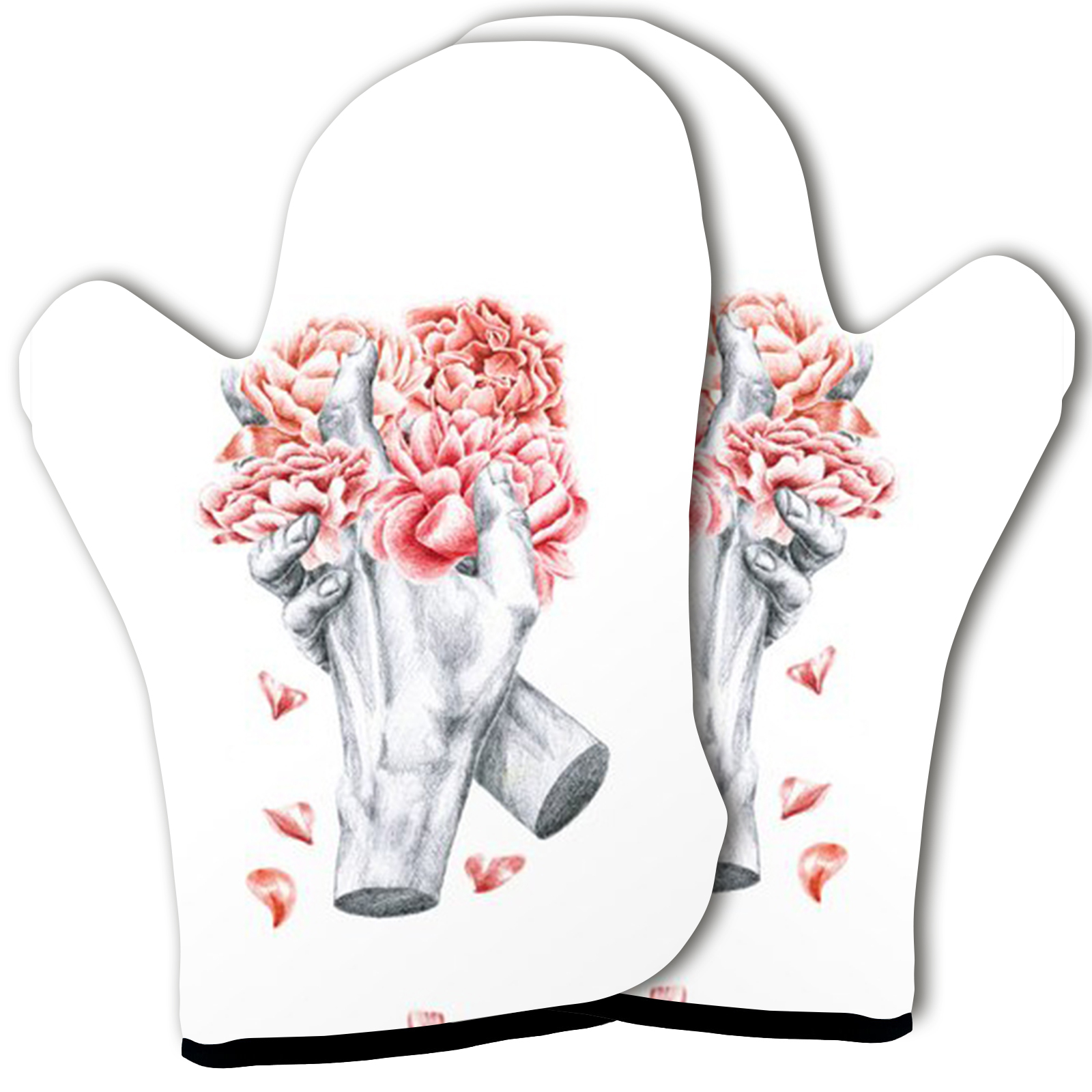 دستکش فر شمسه نگار مدل 0022 بسته 2 عددی