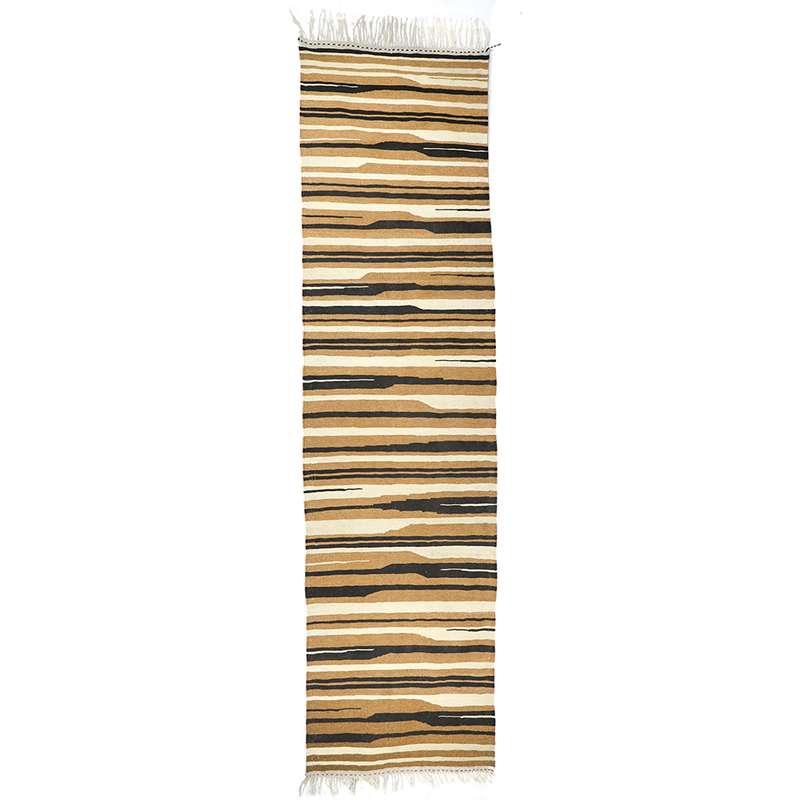 گلیم دستبافت دو و نیم متری مدل دکوراتیو کد 1408144