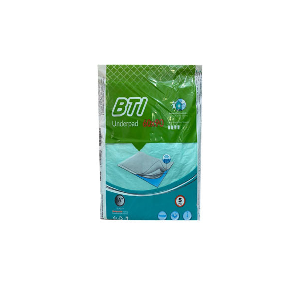 پد زیر انداز بیمار بی تی آی مدل 6090 مجموعه 10 عددی