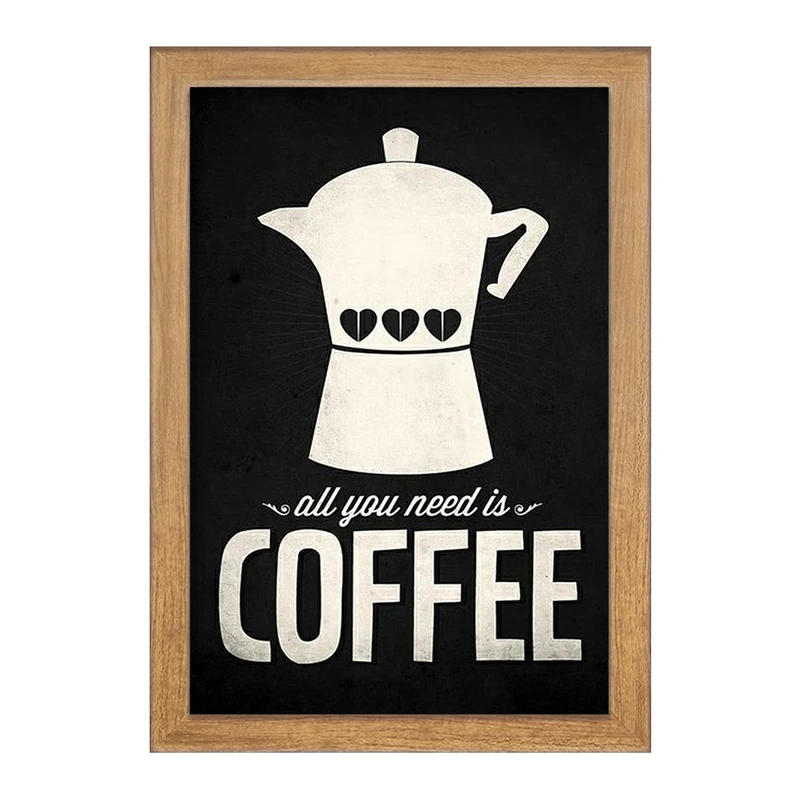 تابلو خندالو مدل قهوه Coffee  کد 21992