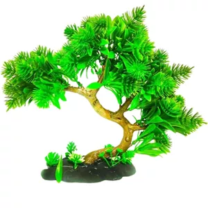 گیاه تزیینی آکواریوم مدل درختچه کد 1402