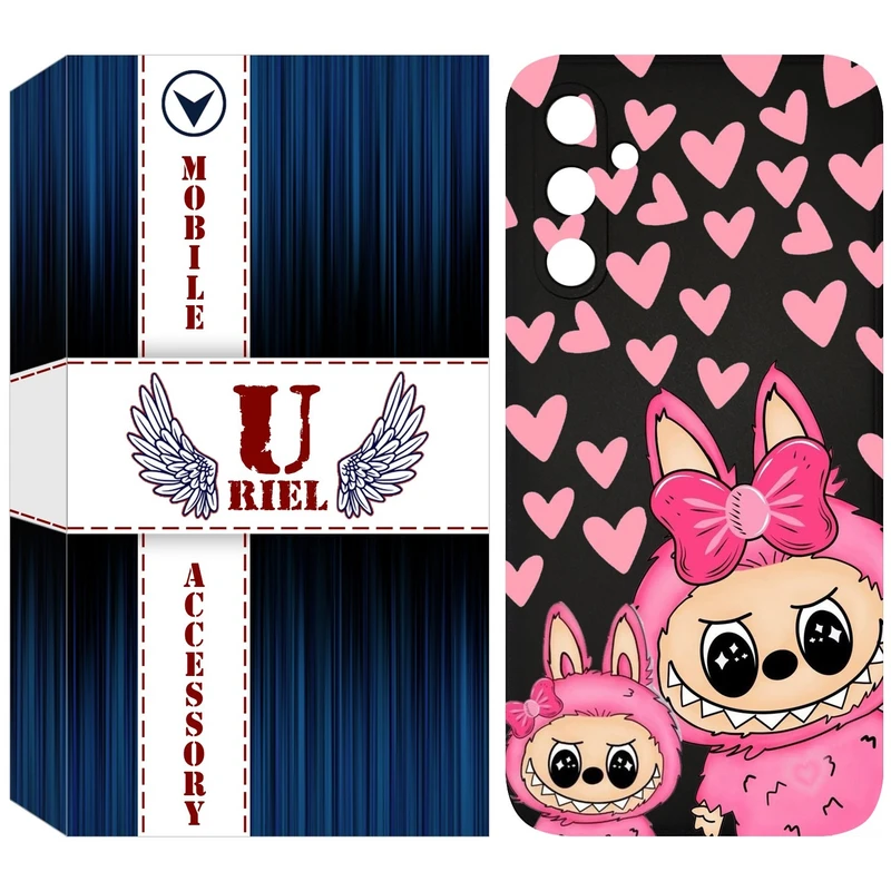 کاور یوریل مدل KSH کد 105 طرح عروسک لبوبو مناسب برای گوشی موبایل سامسونگ Galaxy A54