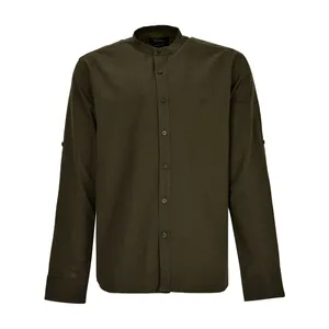 پیراهن آستین بلند مردانه بادی اسپینر مدل 1118 کد 2 رنگ سبز