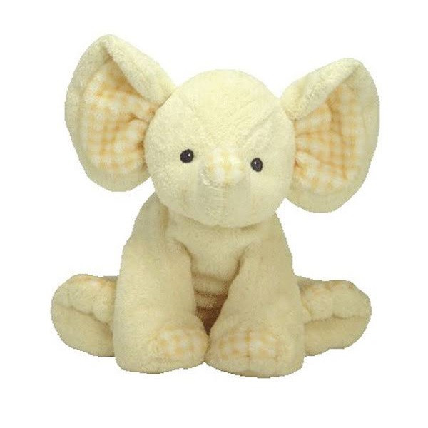 عروسک تی وای طرح فیل مدل Baby TY P Nut Elephant کد SZ8/529 ارتفاع 17 سانتی متر