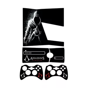  برچسب ایکس باکس 360 اسلیم طرح Assassins Creed کد 12 مجموعه 4 عددی