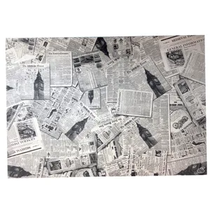 کاغذ کادو مدل روزنامه لندن بسته 5 عددی