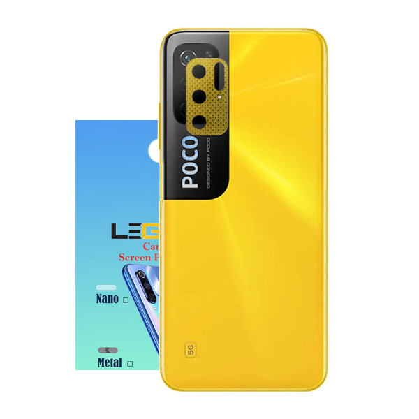 محافظ لنز دوربین مدل فلزی مناسب برای گوشی موبایل شیائومی Poco m3 pro