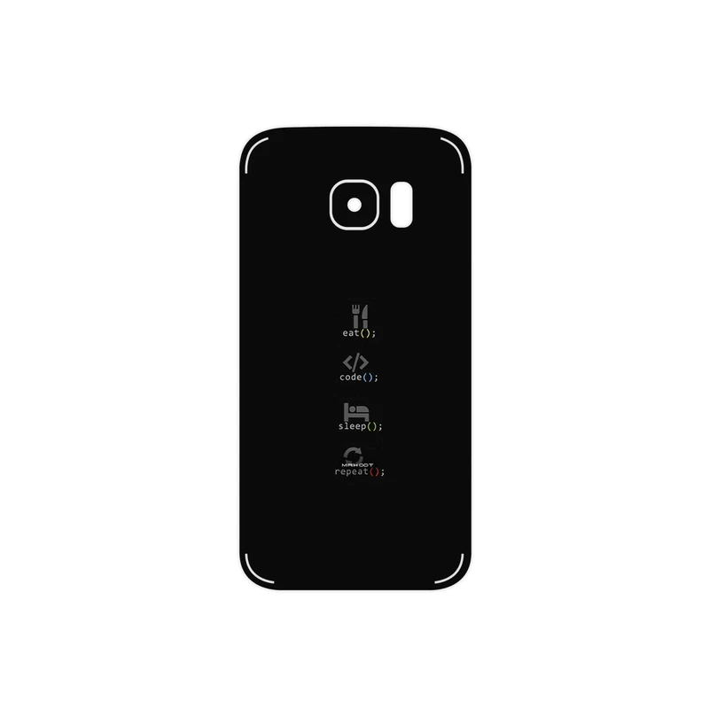 برچسب پوششی ماهوت مدل Programming 2 مناسب برای گوشی موبایل سامسونگ Galaxy S7