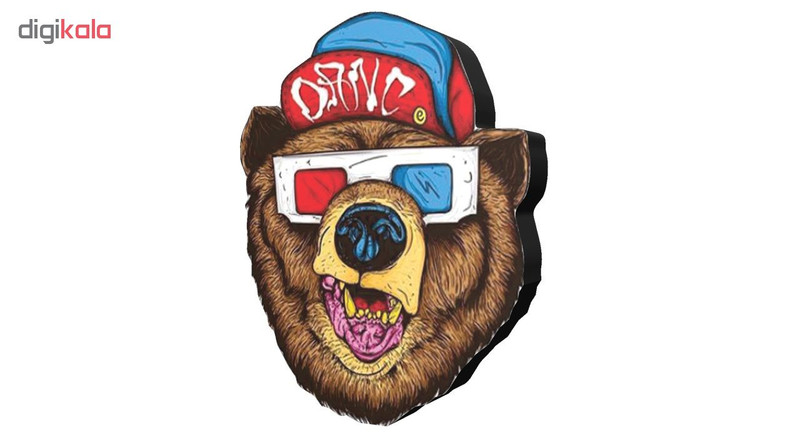 استیکر تزئینی موبایل طرح خرس کد 9