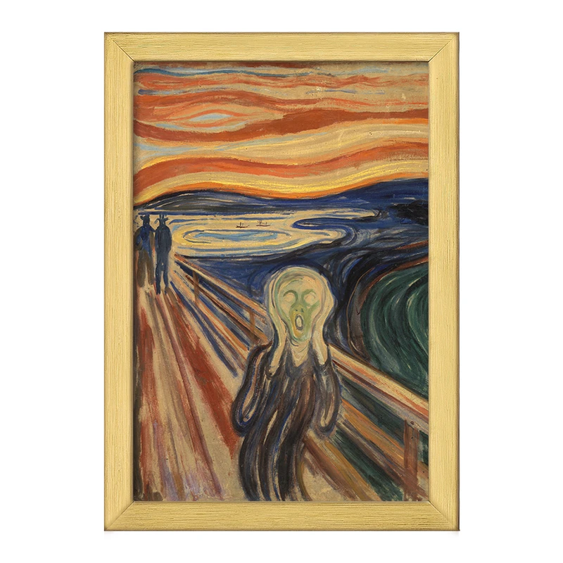 تابلو خندالو طرح جیغ ادوارد مونک کد 36853