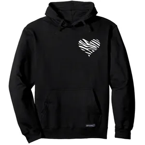 هودی زنانه 27 مدل HEART کد Q01 رنگ مشکی