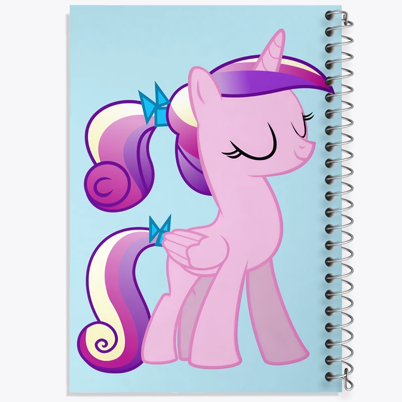 دفتر مشق 100 برگ خندالو طرح پرنسس کادانس پونی کد N3287