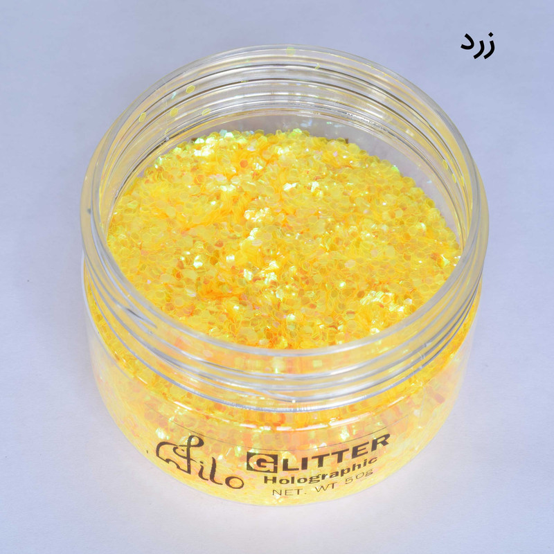 پودر اکلیل رزین اپوکسی فیلو مدل Hexagon 50 حجم 50 میلی لیتر بسته 12 عددی پودر اکلیل رزین اپوکسی فیلو مدل Hexagon 50 حجم 50 میلی لیتر بسته 12 عددی