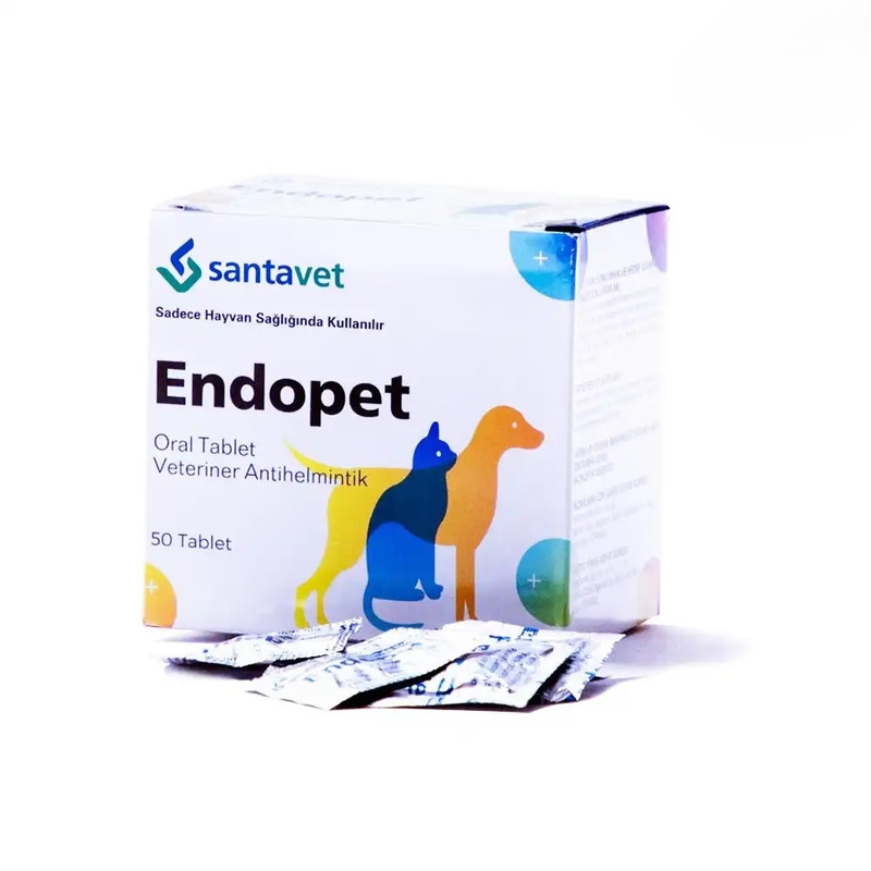 قرص ضد انگل سگ و گربه اندوپت مدل ORAL مجموعه 10 عددی