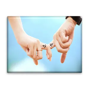 کاشی اطلس آبی طرح دست و عشق مدل L6363