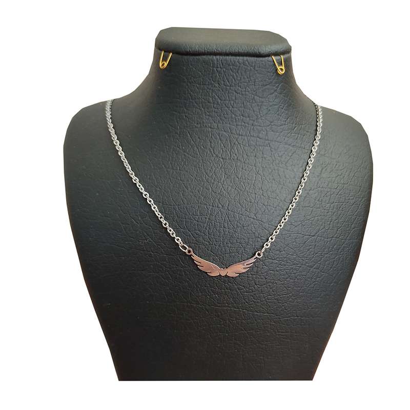 گردنبند دخترانه مدل بال فرشته کد 32 گردنبند دخترانه مدل بال فرشته کد 32