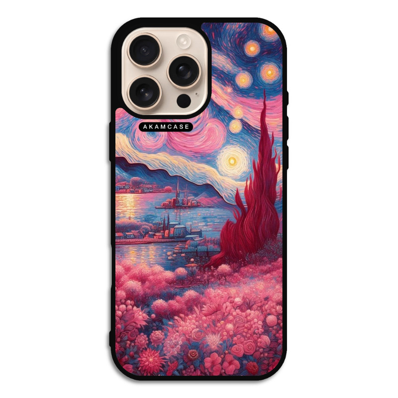 کاور آکام مدل AMC-WA16PROMAX-VANGOGH-15 مناسب برای گوشی موبایل اپل iPhone 16 Pro Max
