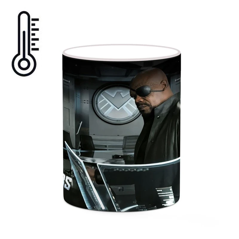 ماگ حرارتی کاکتی مدل Nick Fury کد mgh39647