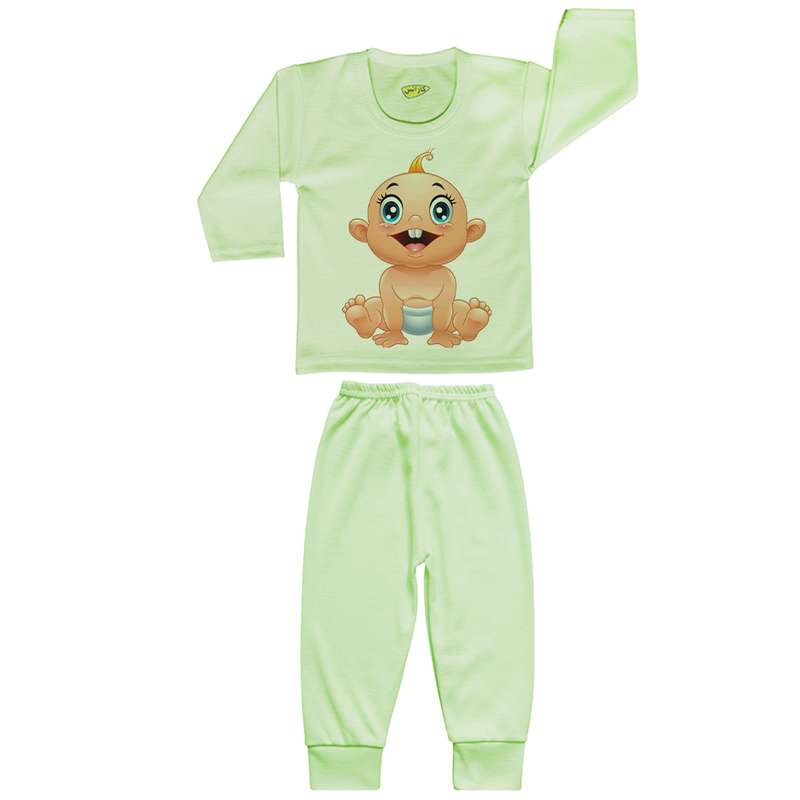 ست تی شرت و شلوار نوزادی کارانس مدل SBSG-3029